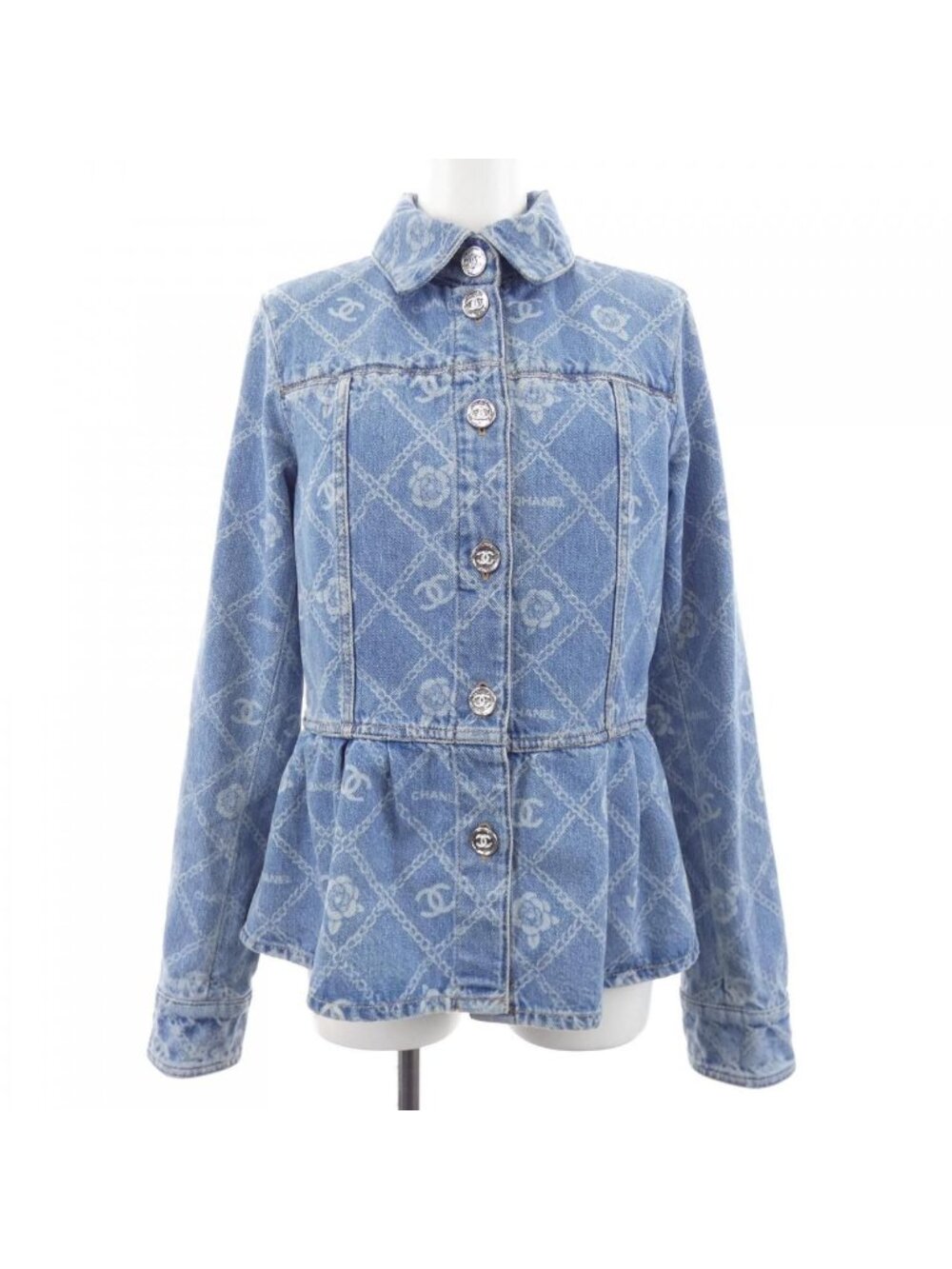 Chanel Denim Jacket Blue